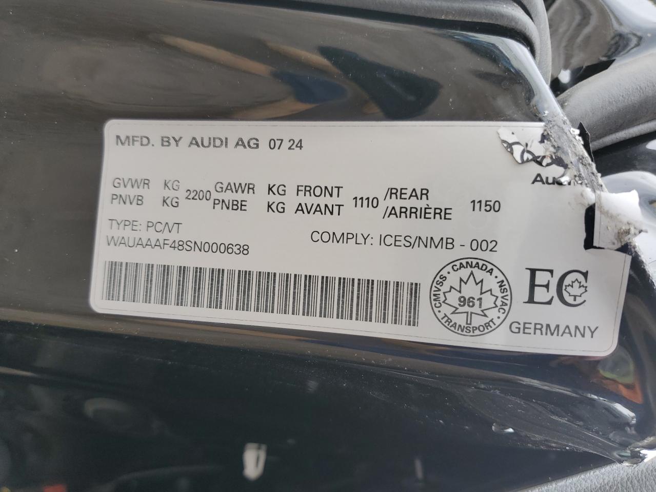 2025 AUDI A4