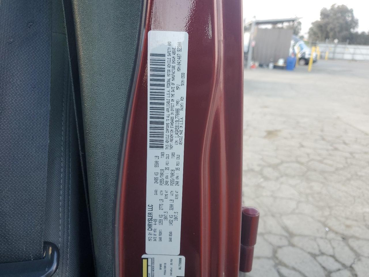 2009 JEEP WRANGLER