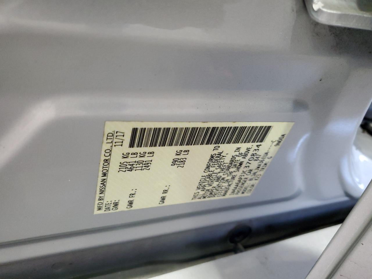 2018 NISSAN Maxima