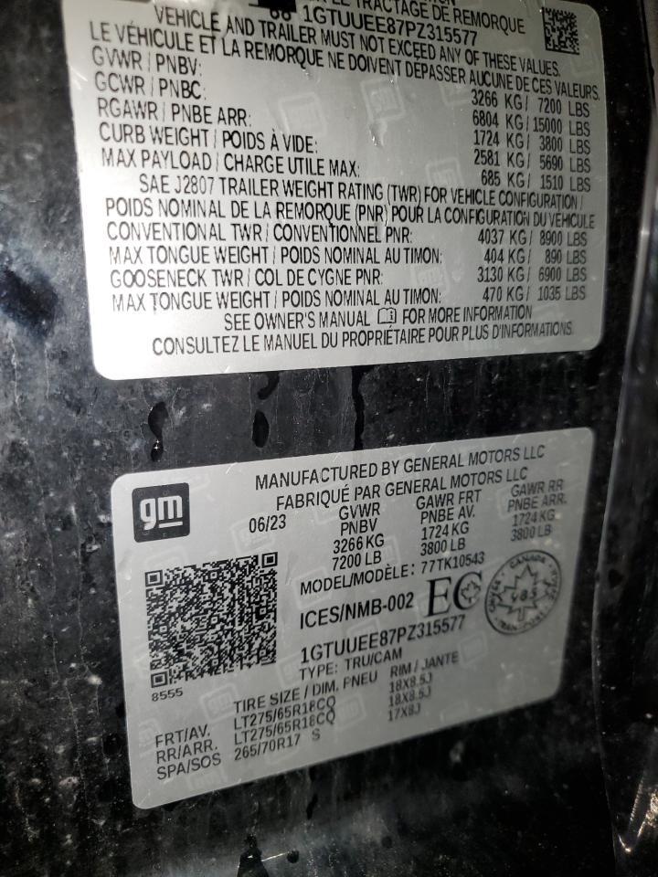 2023 GMC Sierra