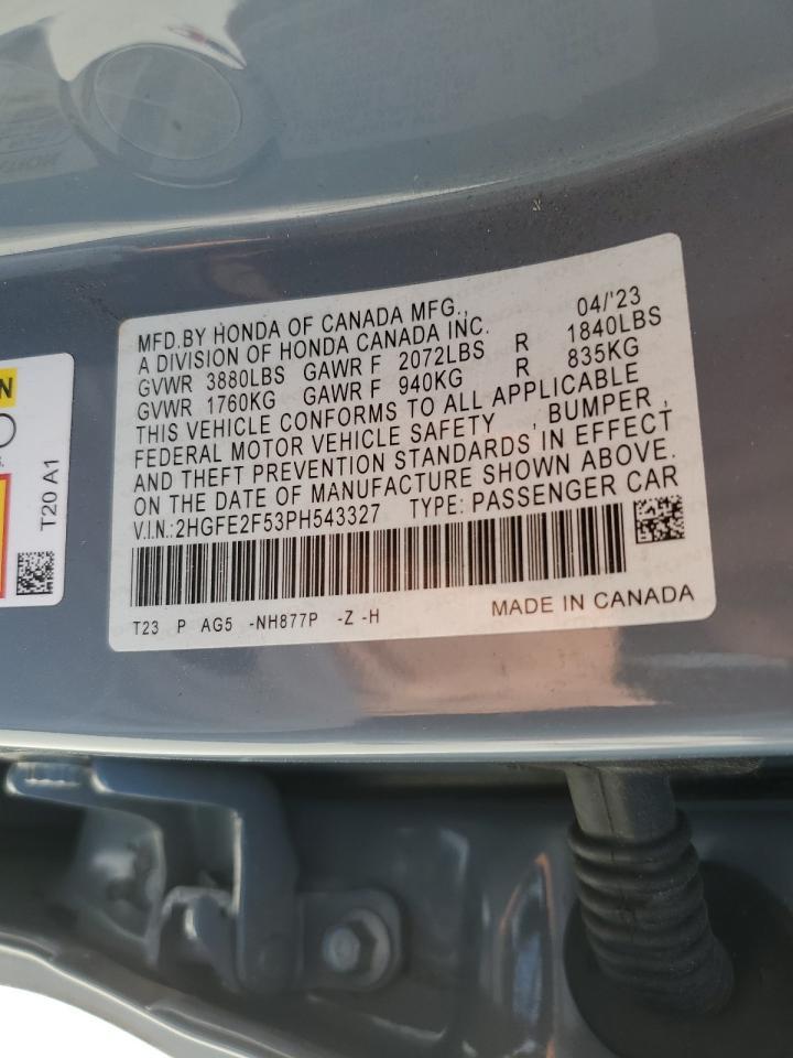 2023 HONDA CIVIC