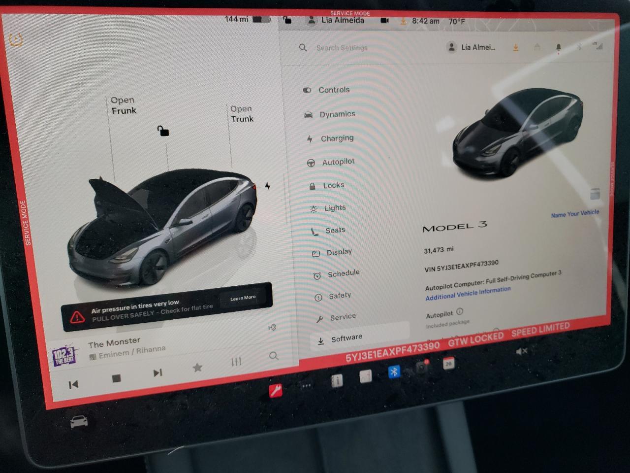 2023 TESLA MODEL 3