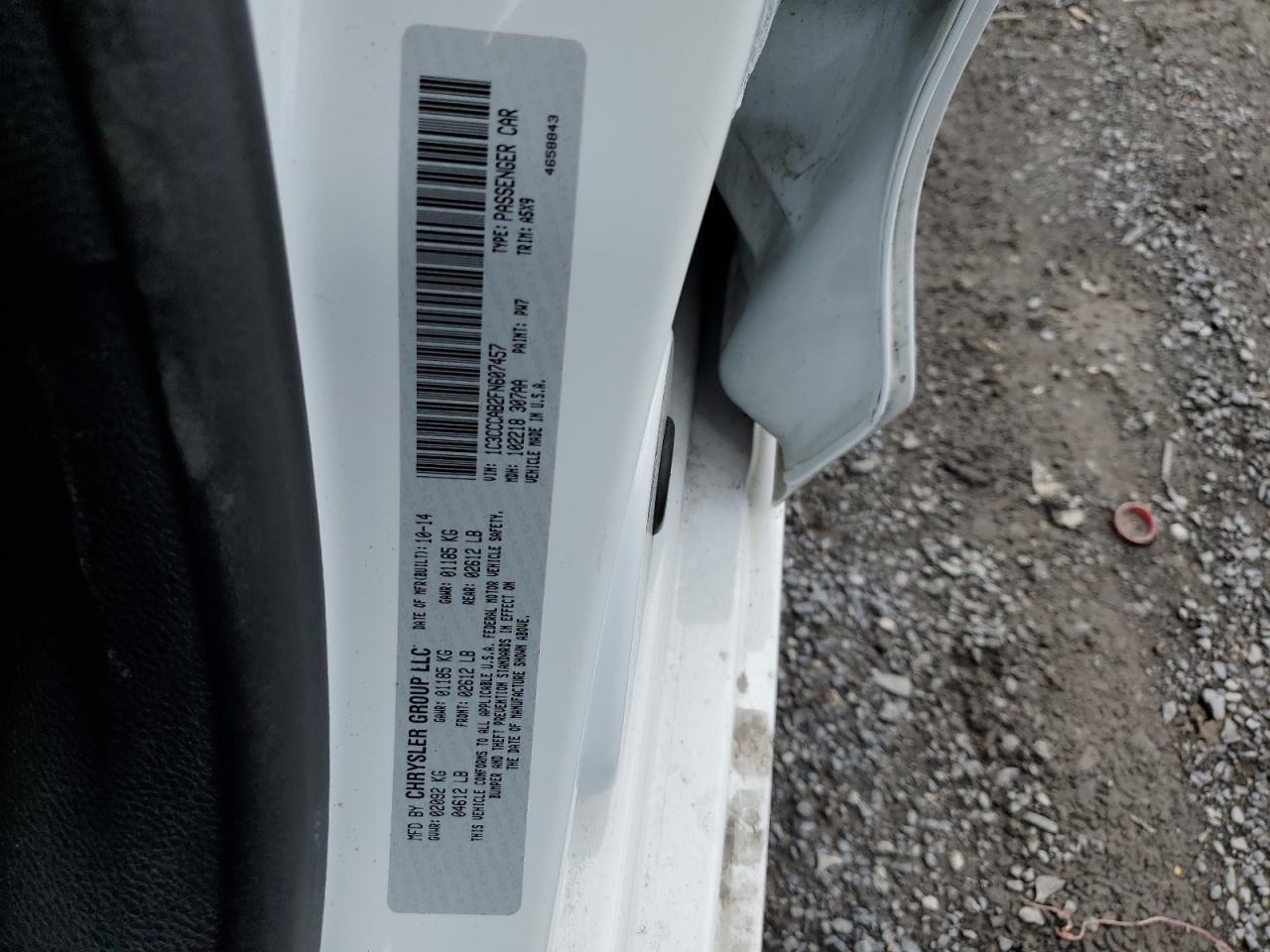 2015 CHRYSLER 200