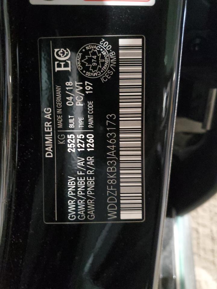 2018 MERCEDES-BENZ E-Class
