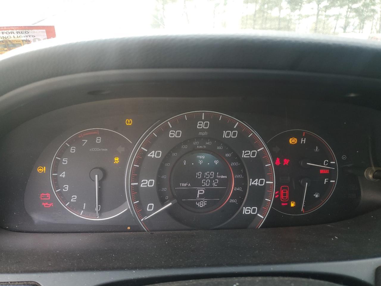 2014 HONDA ACCORD
