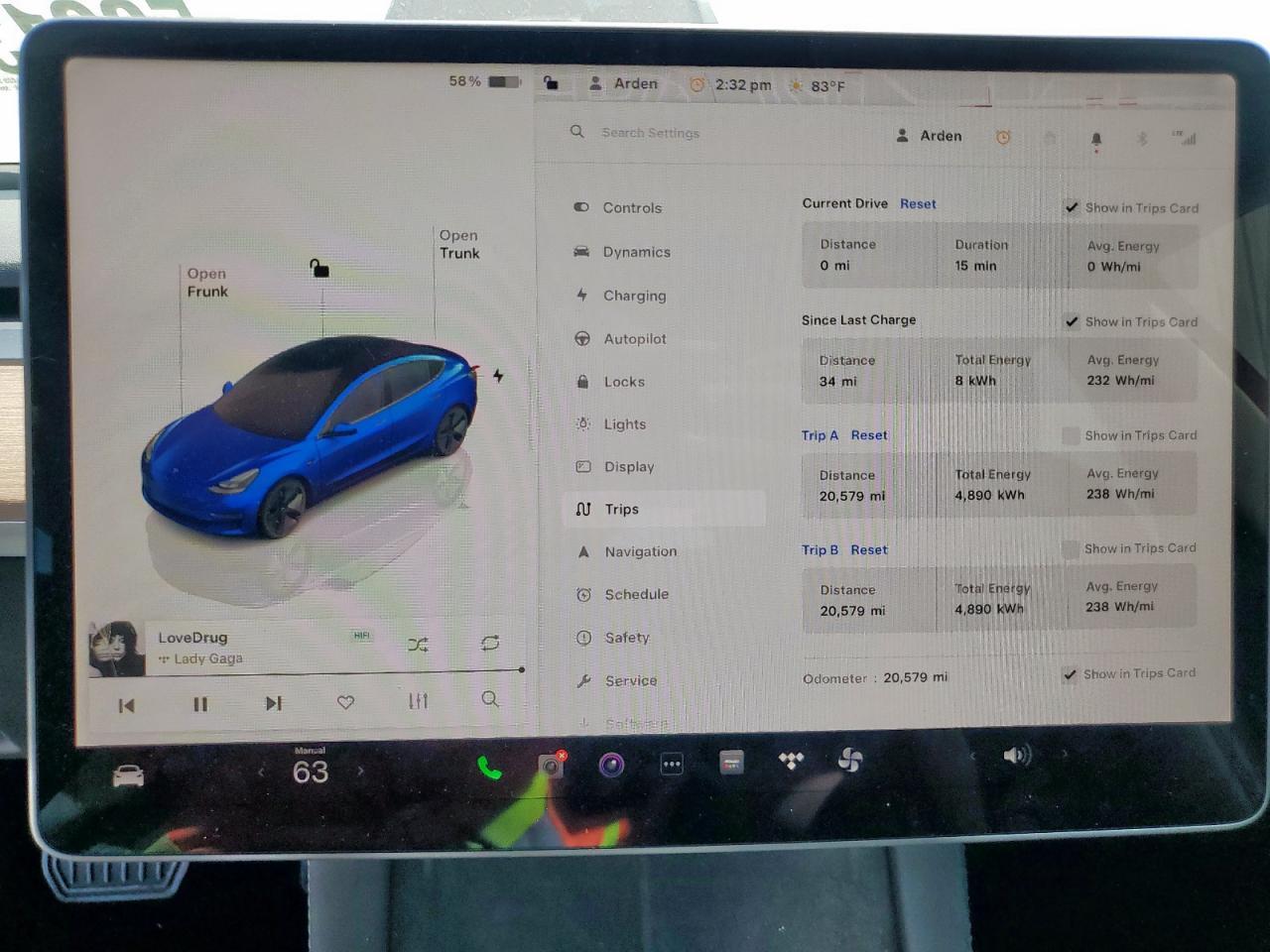 2023 TESLA MODEL 3