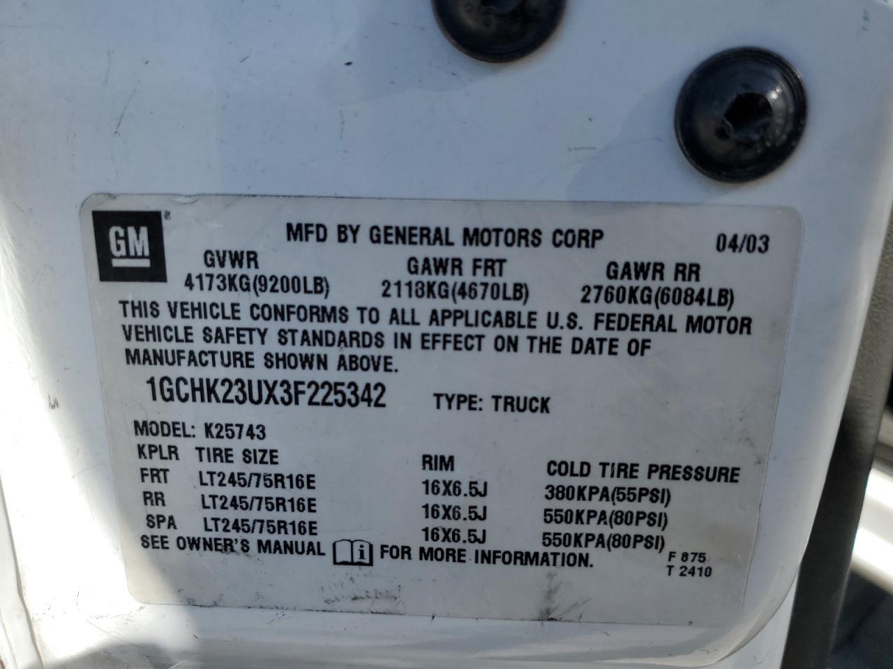 2003 CHEVROLET Silverado