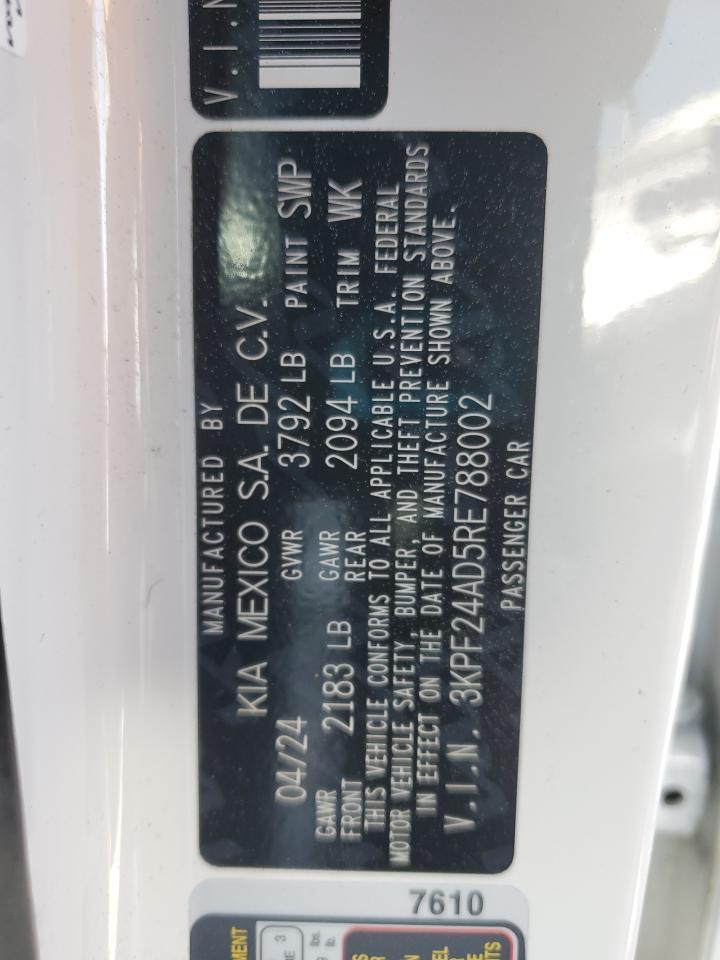 2024 KIA FORTE