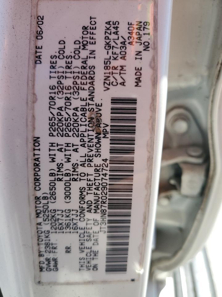 2002 TOYOTA 4Runner
