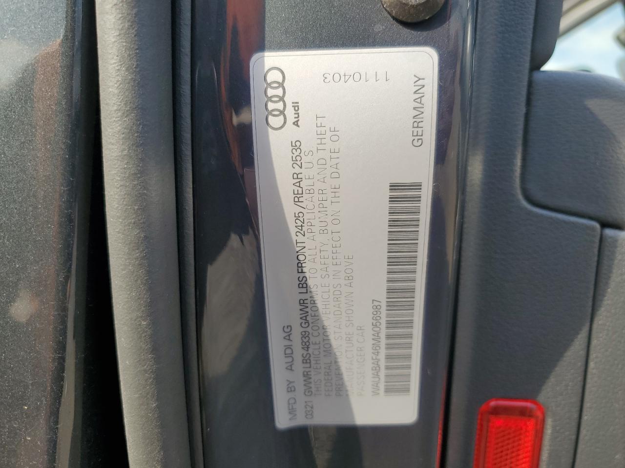 2021 AUDI A4