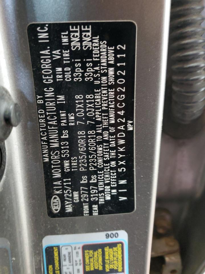 2012 KIA SORENTO