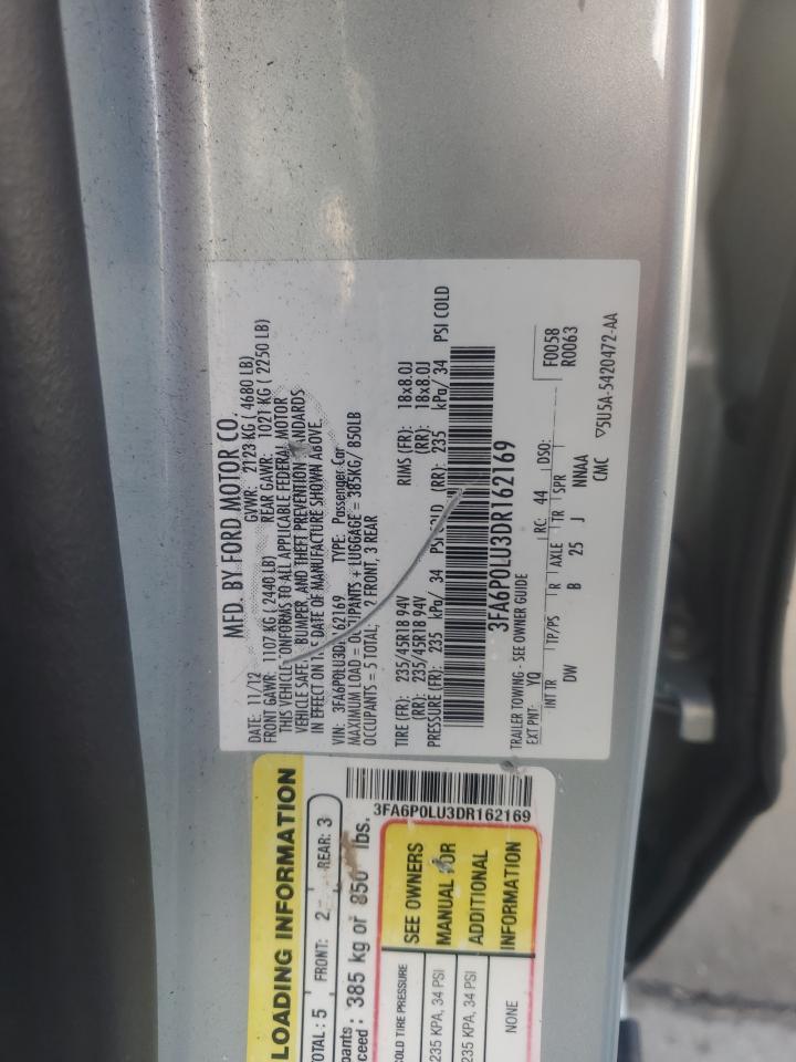 2013 FORD FUSION