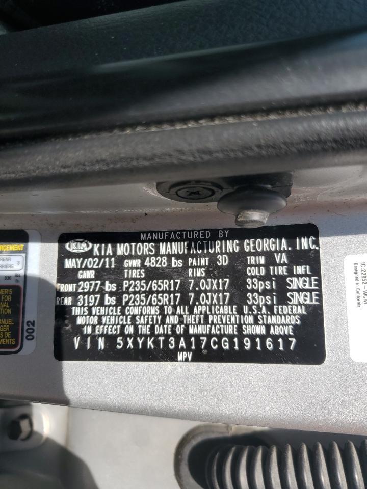 2012 KIA SORENTO