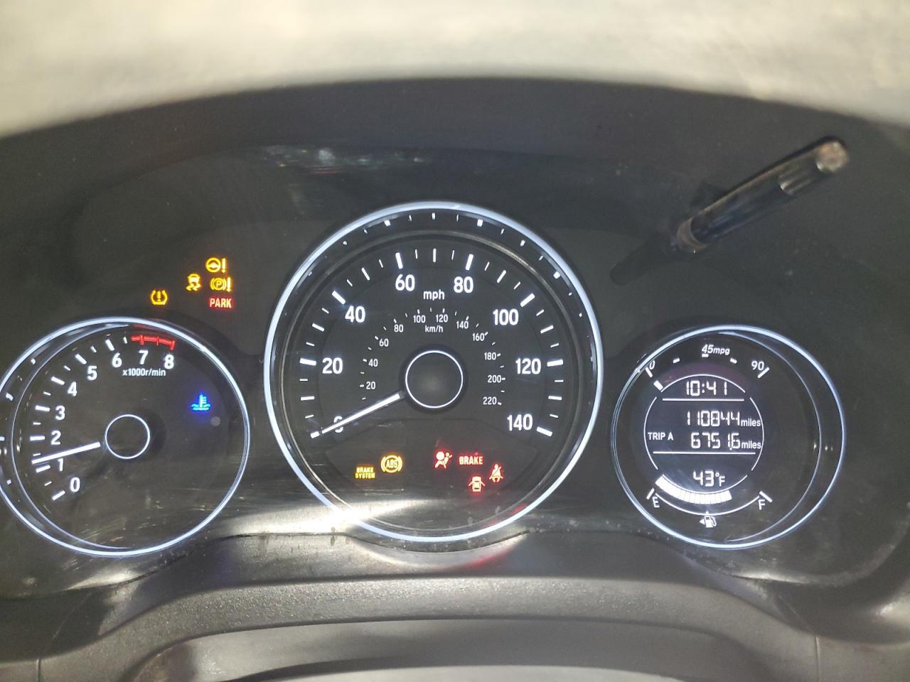2016 HONDA HR-V