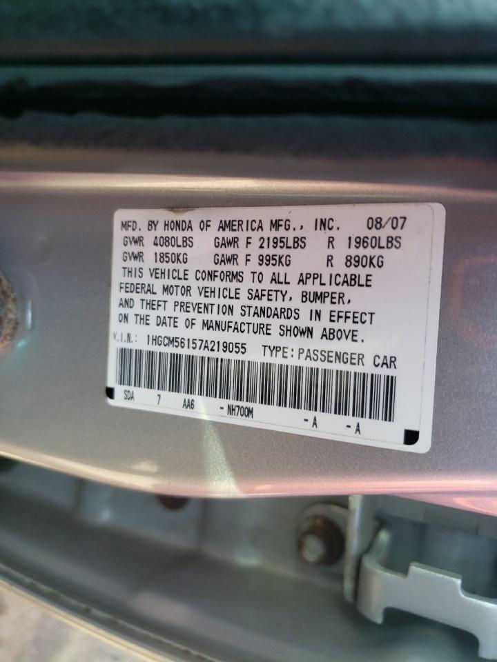 2007 HONDA ACCORD