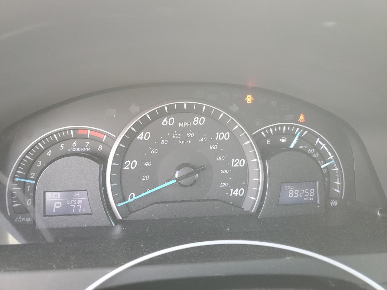 2012 TOYOTA CAMRY