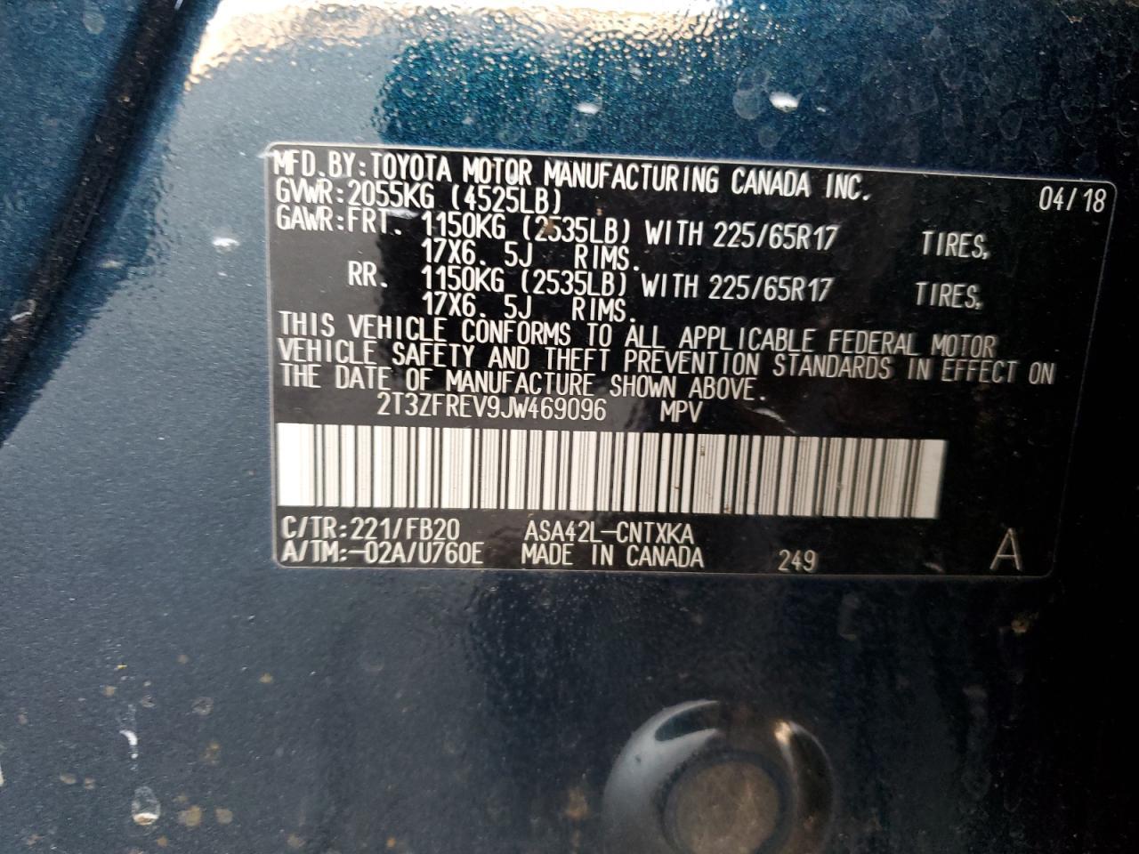 2018 TOYOTA RAV4