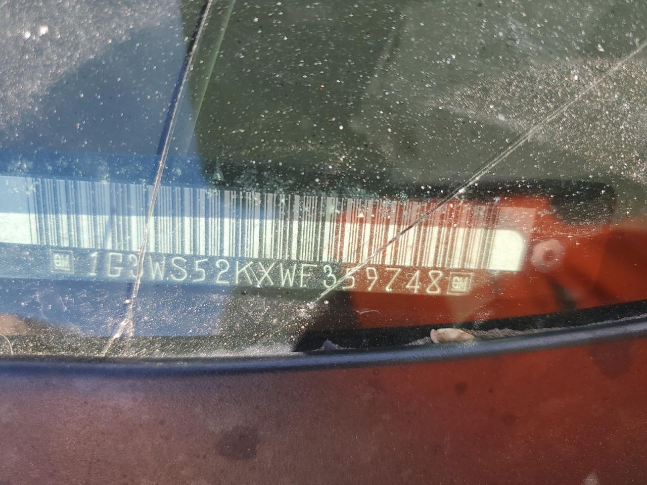 1998 OLDSMOBILE Intrigue