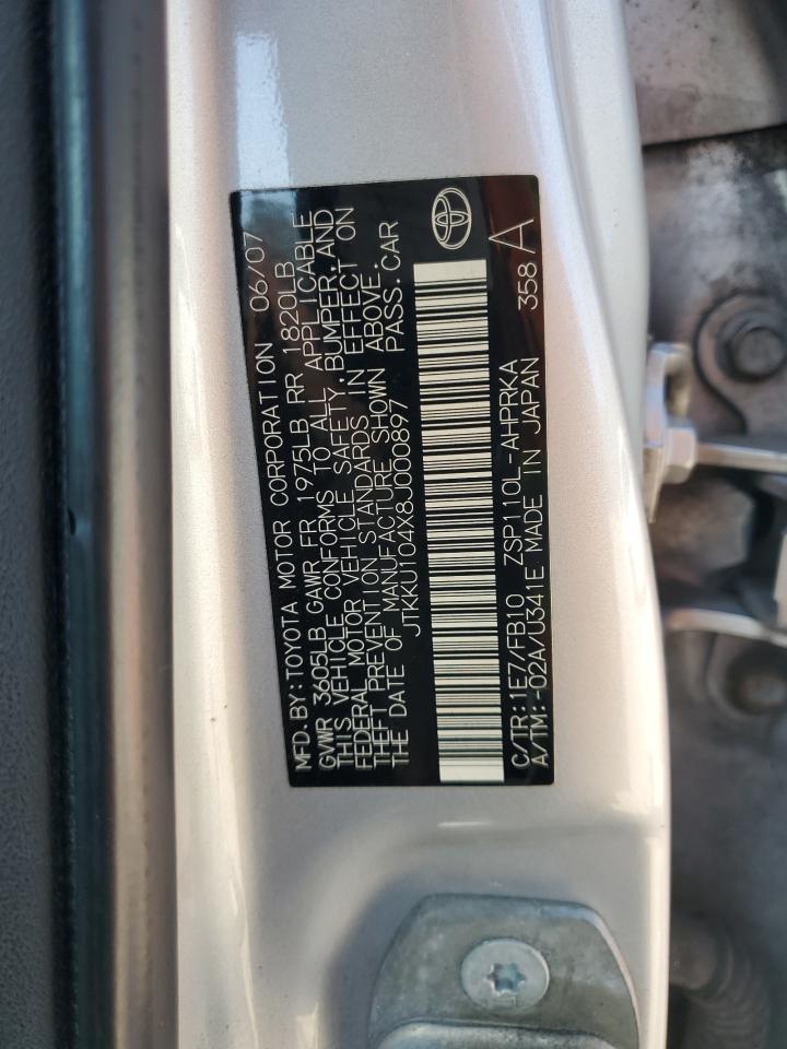 2008 TOYOTA SCION