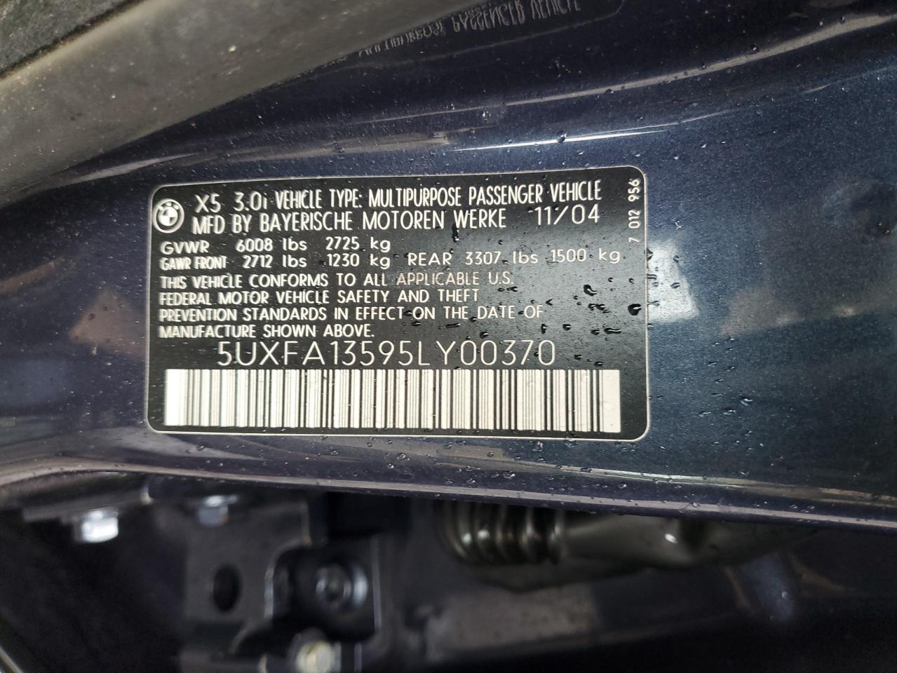 2005 BMW X5