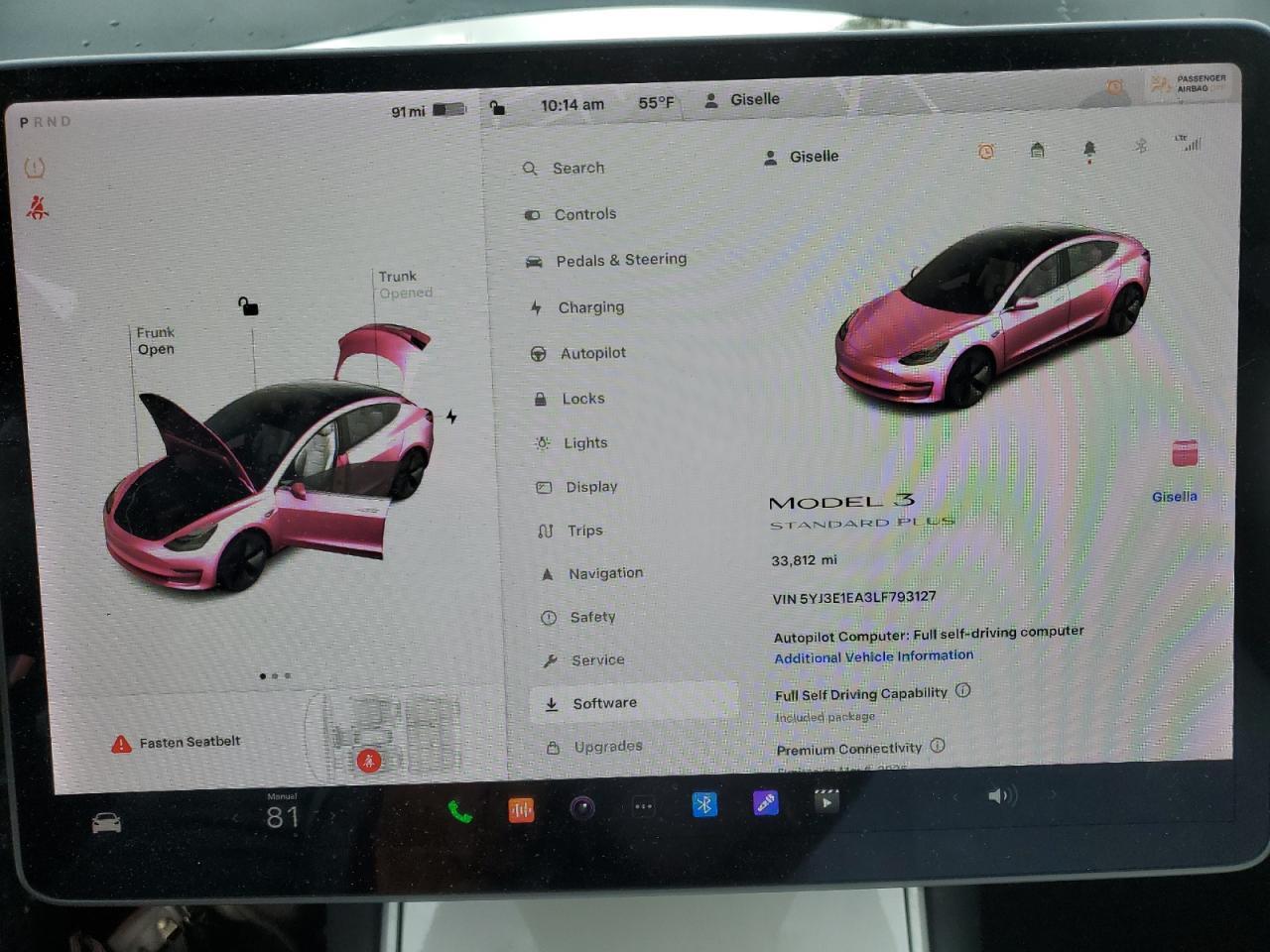 2020 TESLA MODEL 3