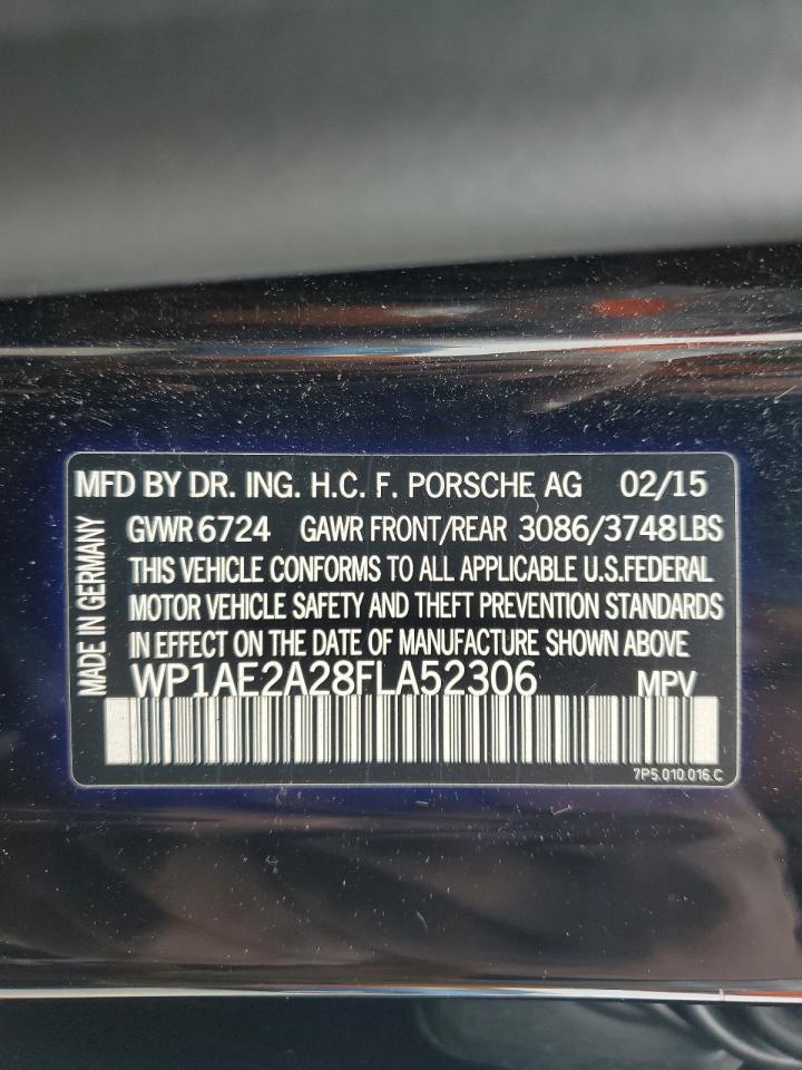 2015 PORSCHE CAYENNE