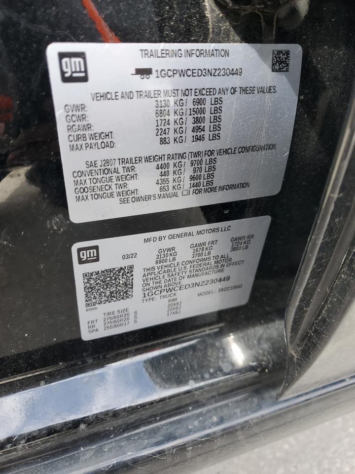 2022 CHEVROLET Silverado