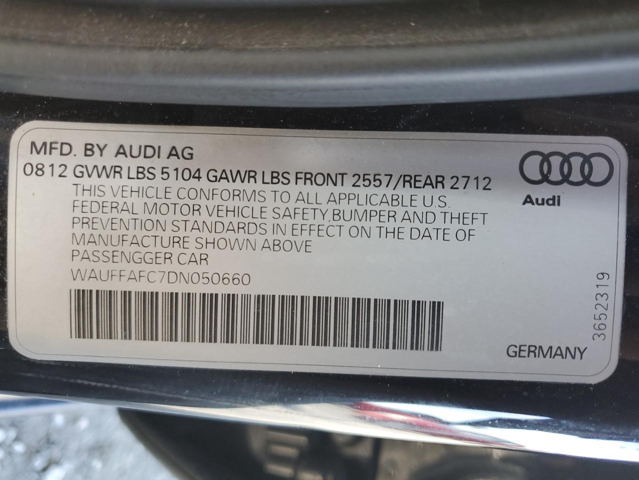 2013 AUDI A6