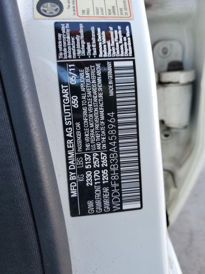 2011 MERCEDES-BENZ E-Class