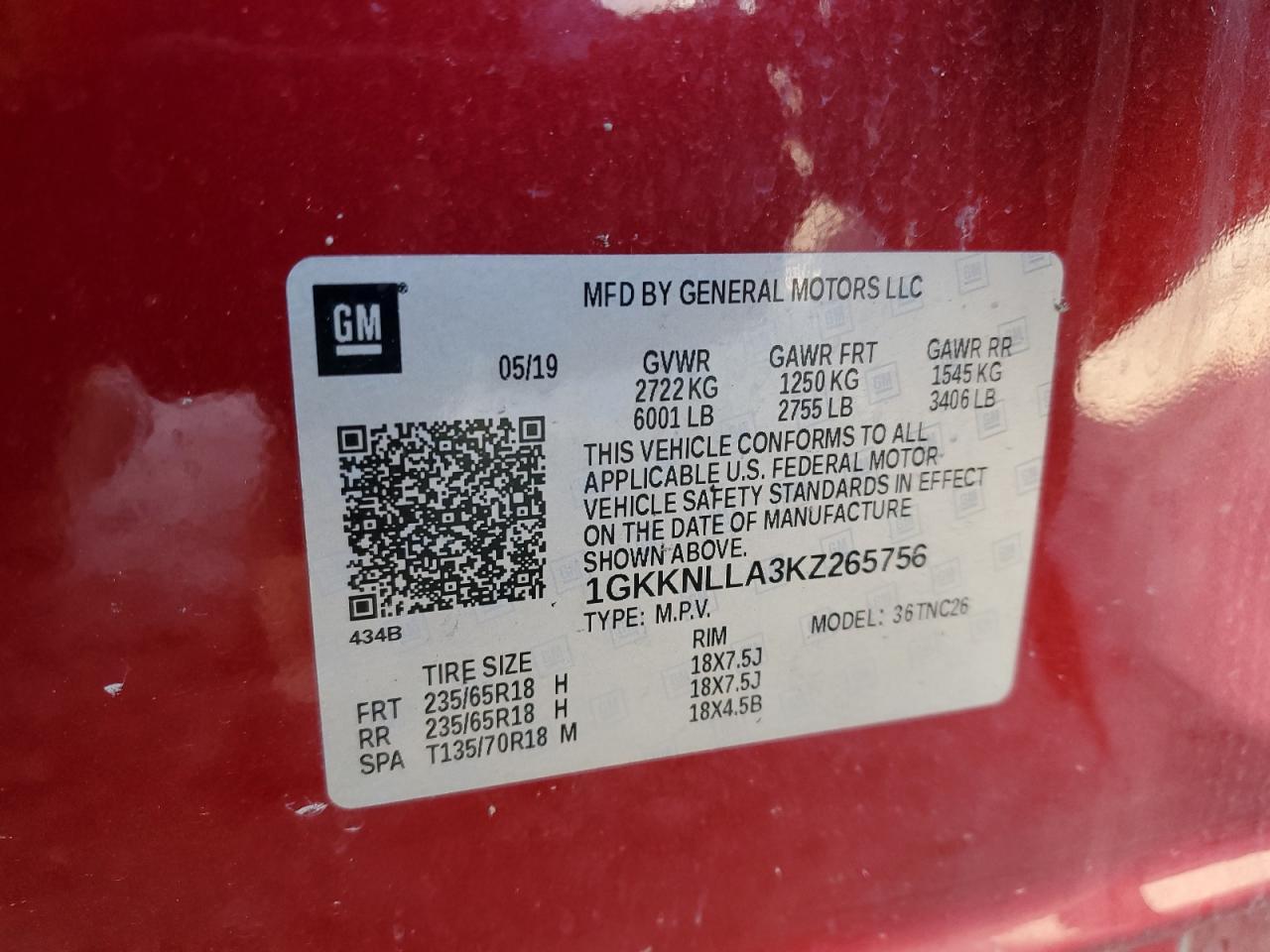 2019 GMC ACADIA