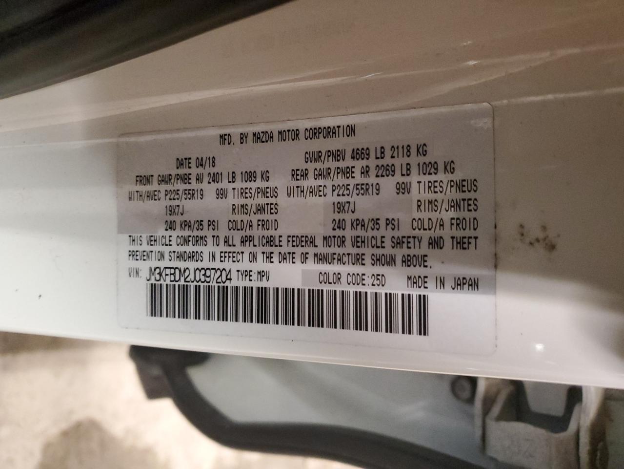 2018 MAZDA CX-5