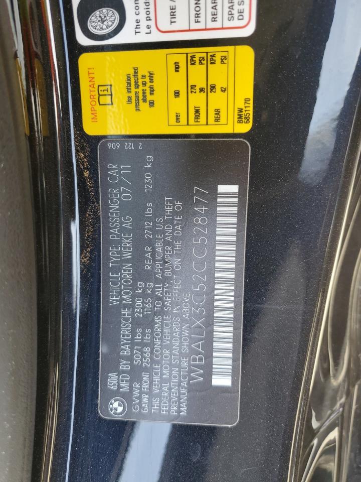 2012 BMW 6 Series