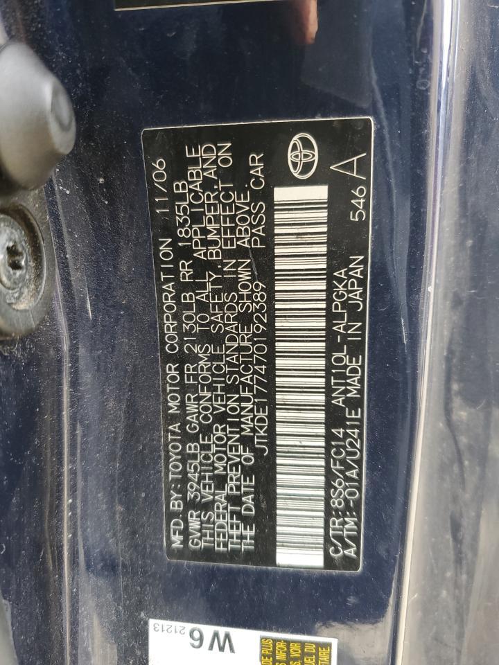 2007 TOYOTA SCION