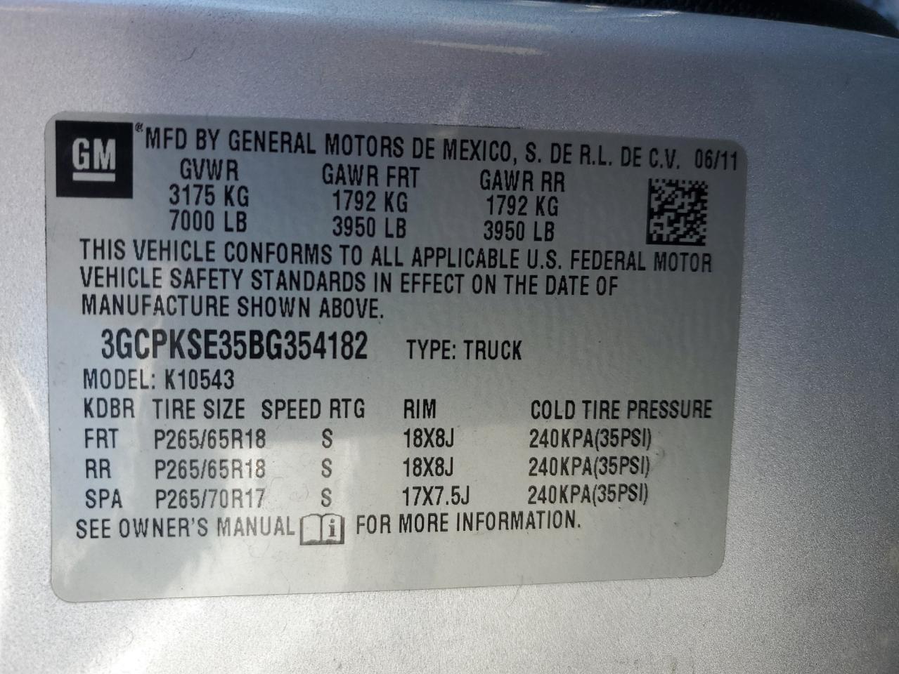 2011 CHEVROLET Silverado