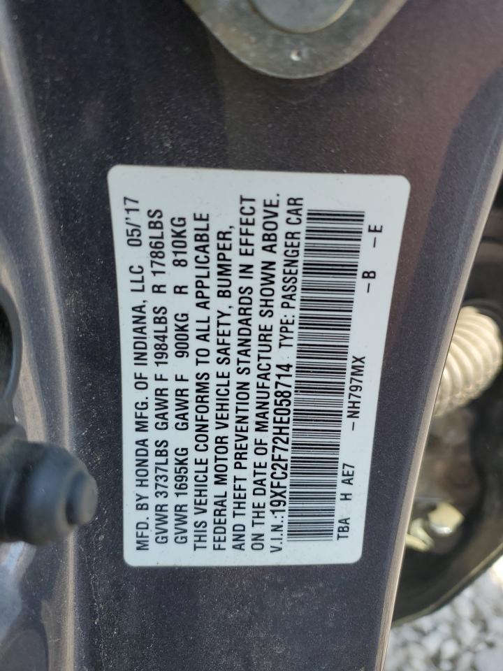 2017 HONDA CIVIC