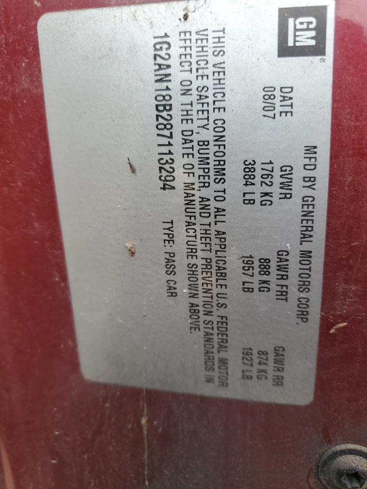 2008 PONTIAC G5