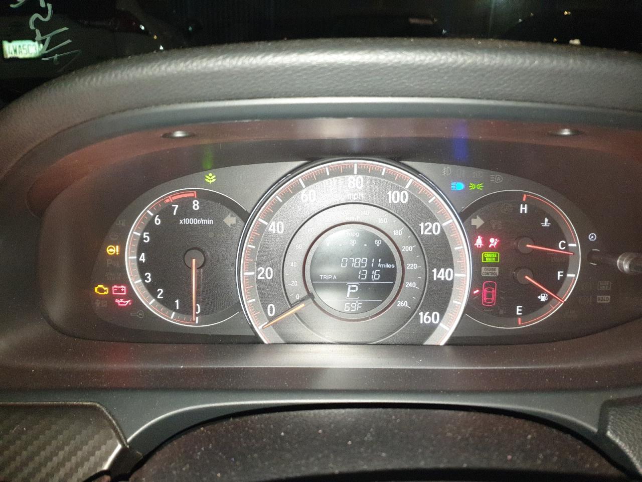 2017 HONDA ACCORD