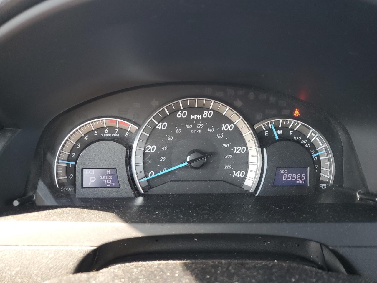 2012 TOYOTA CAMRY