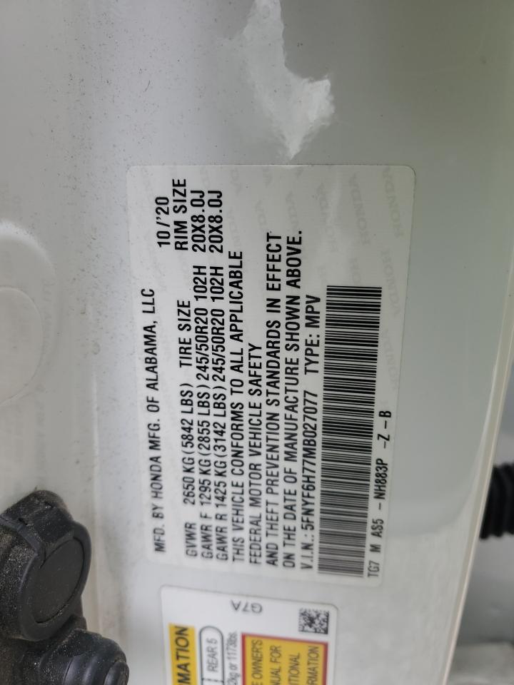 2021 HONDA PILOT