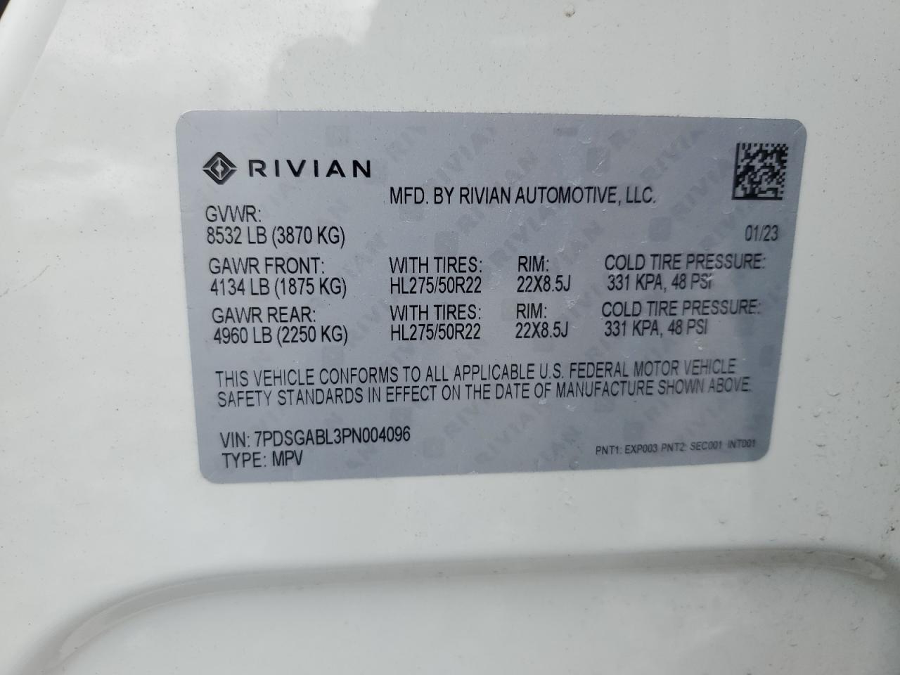 2023 RIVIAN R1s