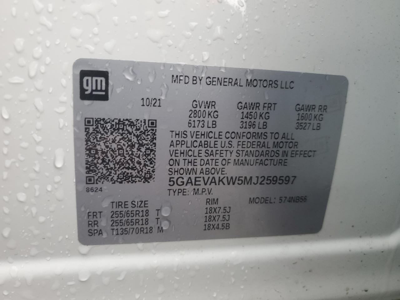 2021 BUICK ENCLAVE