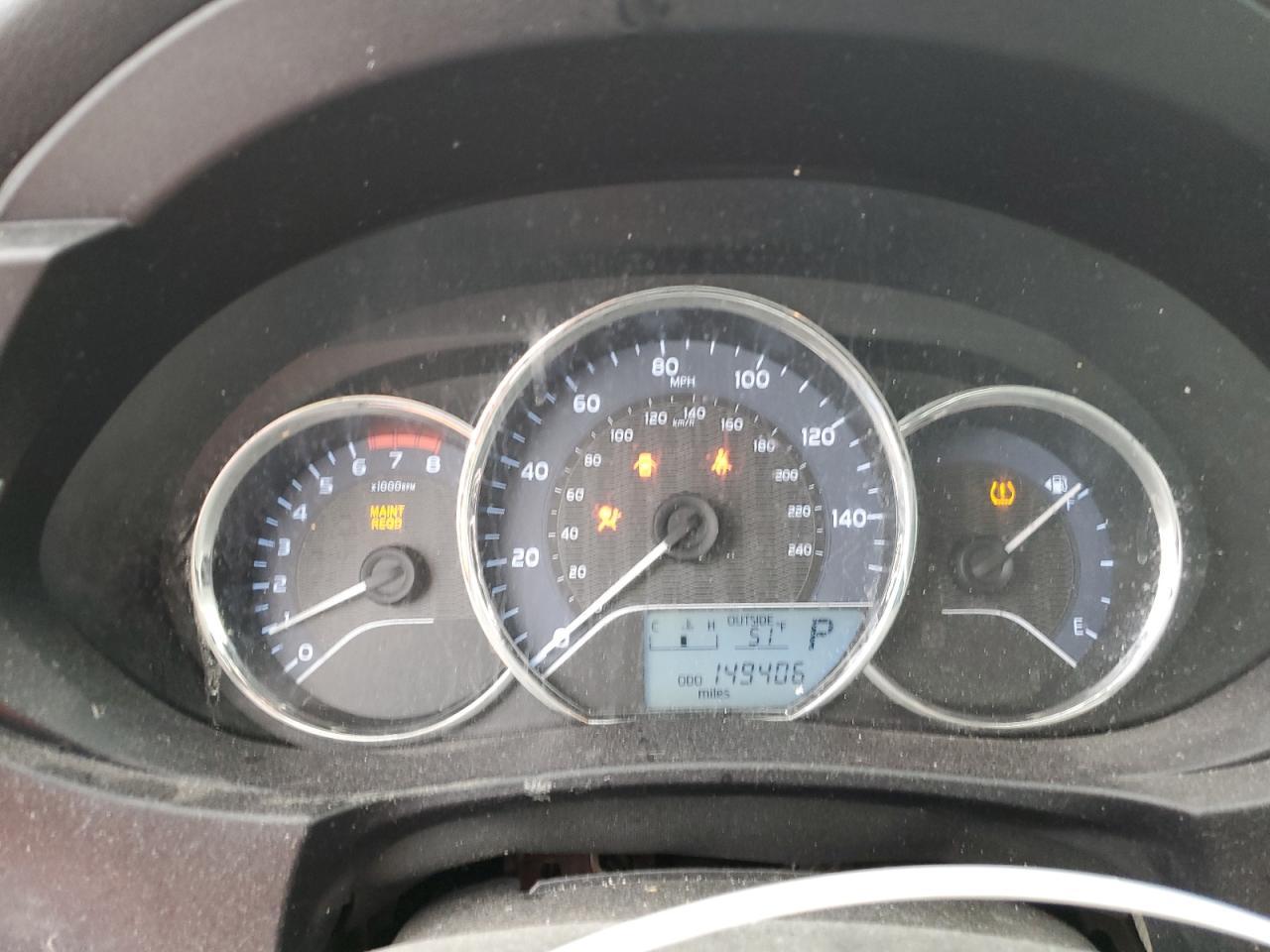 2014 TOYOTA COROLLA