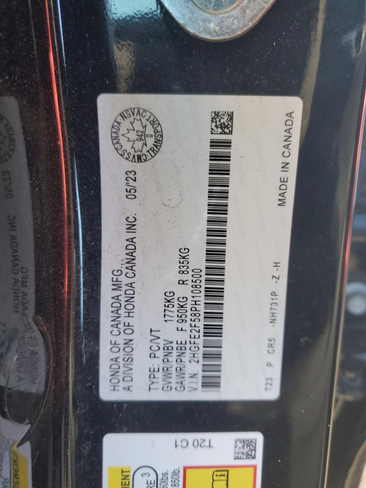2023 HONDA CIVIC