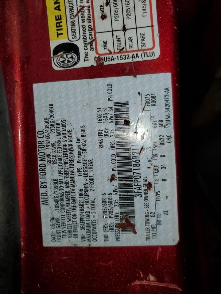 2006 FORD FUSION