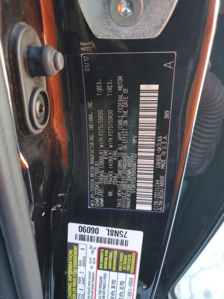 2017 TOYOTA Sequoia