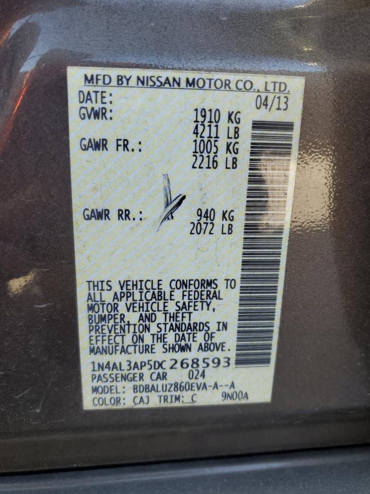 2013 NISSAN ALTIMA