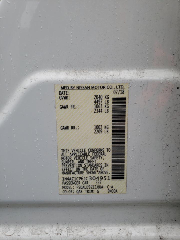 2018 NISSAN LEAF