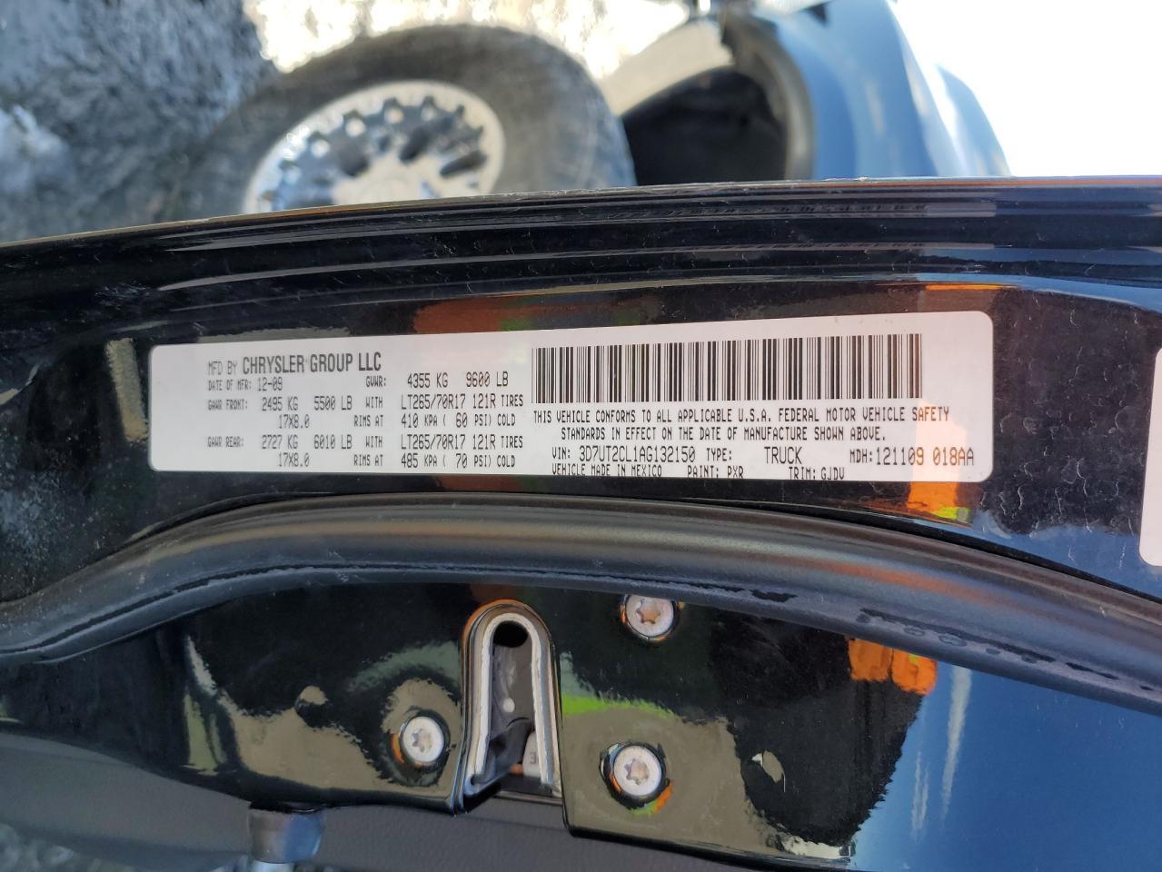 2010 DODGE Ram 2500