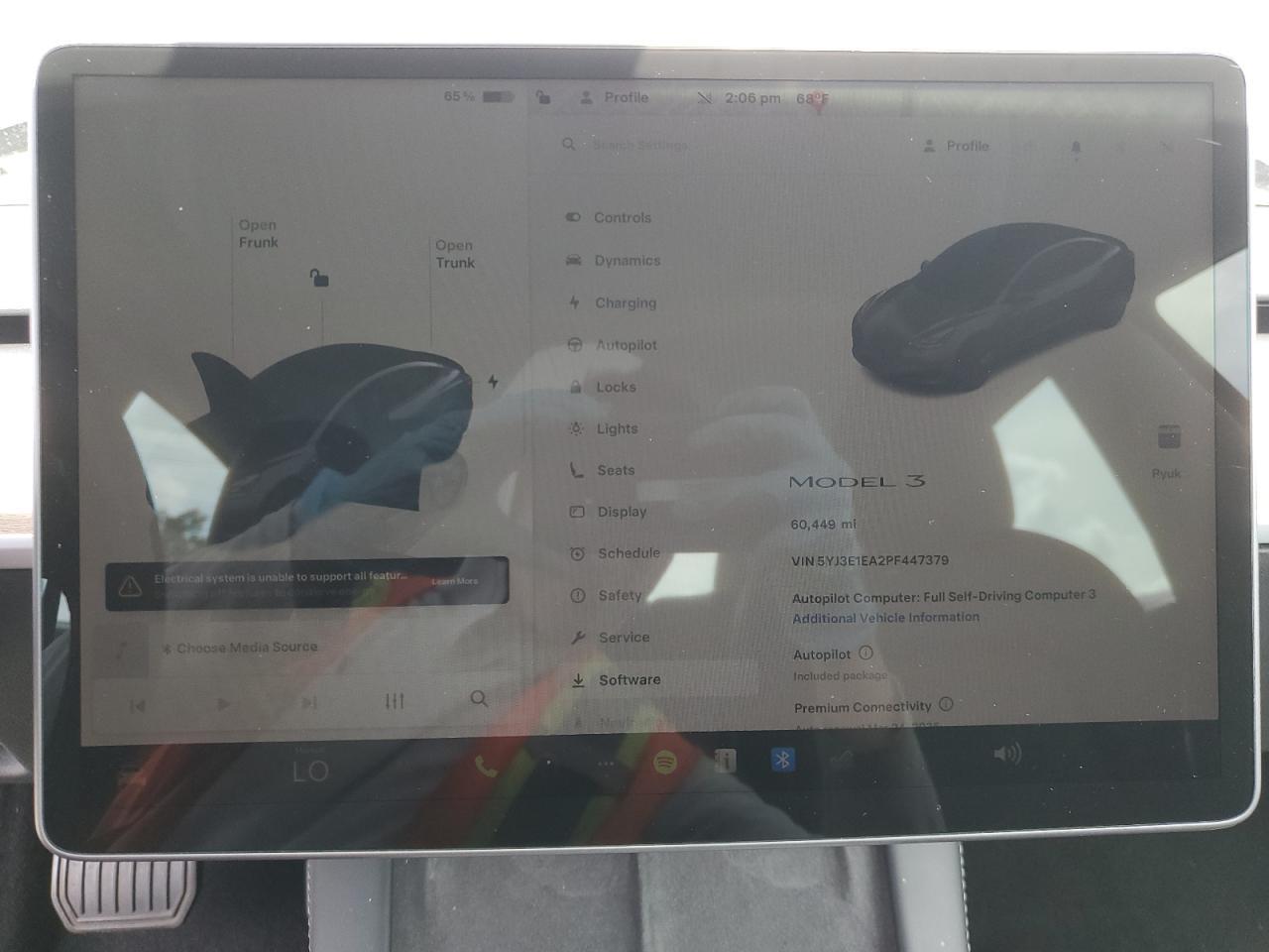 2023 TESLA MODEL 3