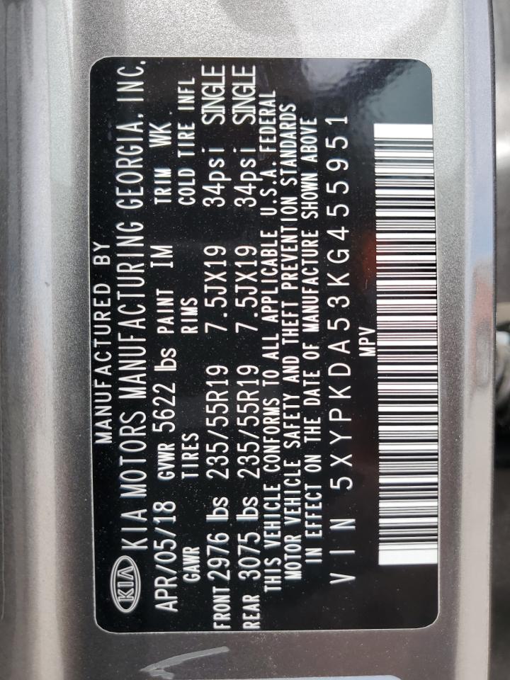 2019 KIA SORENTO
